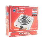 Плита настольная электрическая Чудесница ЭЛП801 чёрный, 1 кВт, ТЭН, конфорки - 1, эмаль, поворотные переключатели, фото3