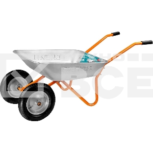 Тачка садовая двухколесная СИБИН СТ-21 100 кг