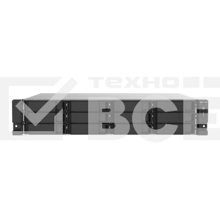Сетевое хранилище без дисков SMB QNAP TS-1273AU-RP-8G NAS 12 HDD trays, 2x 2.5 GbE, rackmount, 2 PSU. 4-core AMD V1500B  2,2 GHz , RAM 8 GB (8 GB UDIMM DDR4 (1 x 8 GB) up to 32 GB (2 x 16 GB)). W/o rail kit RAIL-B02