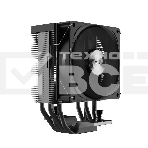 Кулер PCCooler R400 S115X/1200/1700/AM4/AM5 (TDP 180W, 90mm Non LED Fan, 4 тепловые трубки 6мм, 650-2200RPM, 28,3dBa), фото2