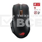 Мышь беспроводная/проводная ASUS P708 ROG CHAKRAM X ORIGIN черный, 36000 dpi, радиоканал, Bluetooth, USB, кнопки - 11, фото2