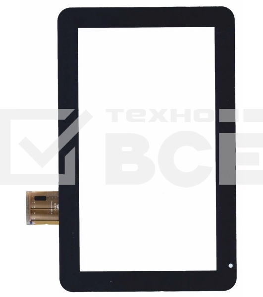Сенсорное стекло (тачскрин) для Dns Air Tab E101. черное