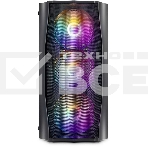 Компьютерный корпус 1STPLAYER FIREBASE X3-M Black, mATX, TG, 4x120мм LED fans inc., фото3