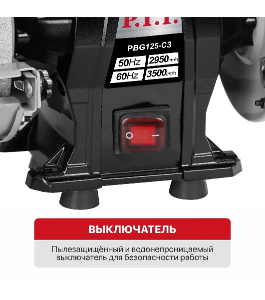 Станок заточной P.I.T. PBG125-C3