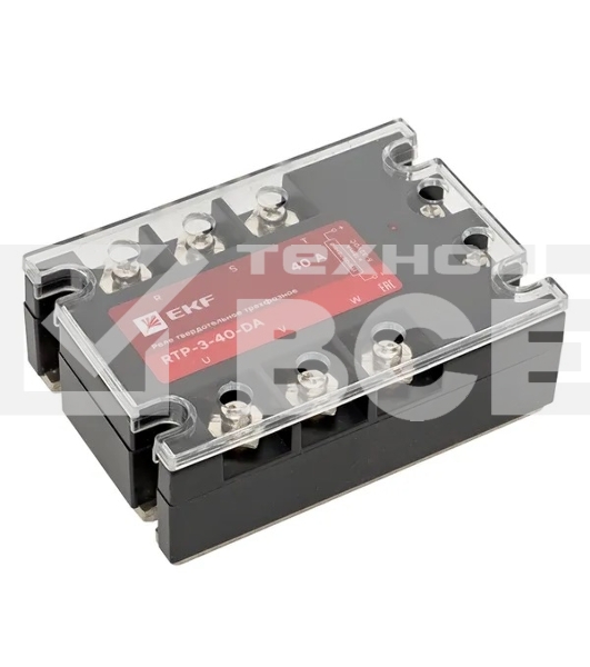 Реле твердотельное трехфазное RTP-40-DA PROxima EKF rtp-3-40-da