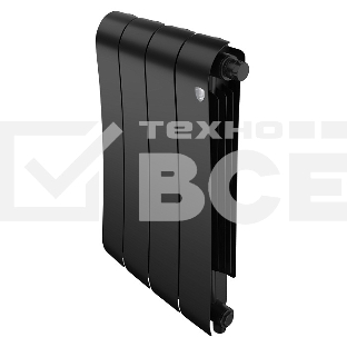 Радиатор биметаллический Royal Thermo Infinity 500 Noir Sable VR80 - 6 секц.