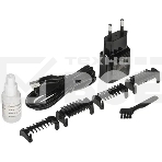 Машинка для стрижки Polaris PHC 0202R черный/серебристый, фото4