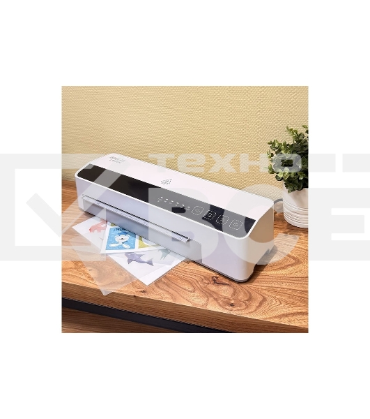 Ламинатор Office Kit L3306N белый/черный A3 (75-250мкм) 100см/мин (6вал.) хол.лам. лам.фото реверс