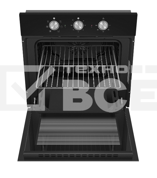 Духовой шкаф электрический HOMSair OEF606BK чёрный