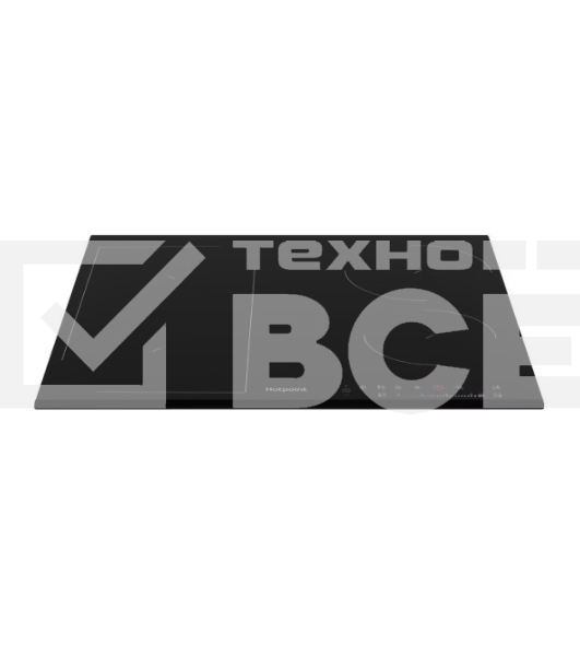 Индукционная варочная поверхность Hotpoint HS 3560B BF, независимая, черный