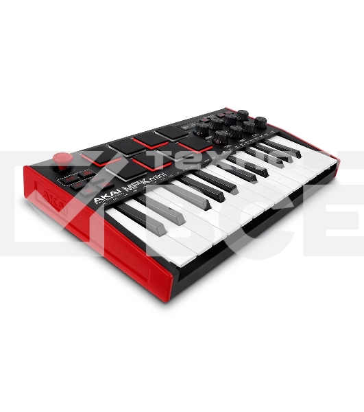 Клавиатура MIDI [MPKMINI3] AKAI [MPK Mini MK3] 25 мини клавиш, 8 пэдов, 8 энкодеров