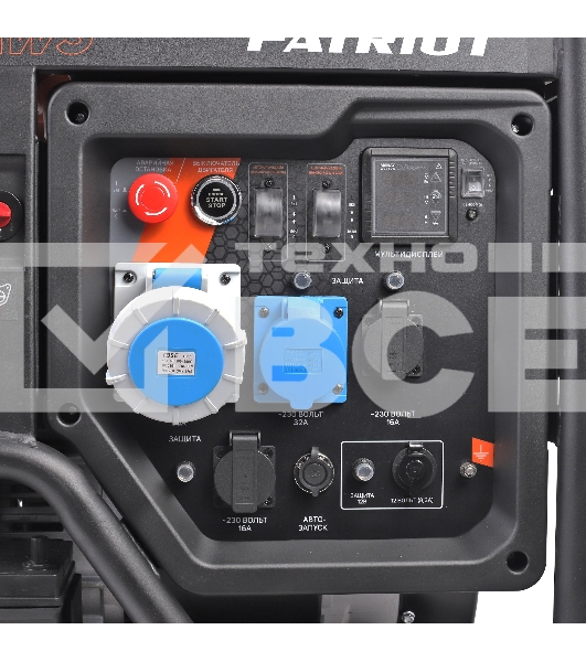 Электрогенератор бензиновый Patriot GRA 18000AWS, 18 кВт, 75дБ, 260 кг