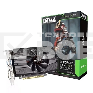 Видеокарта Ninja (Sinotex) GTX750 2Gb GDDR5 128bit VGA DVI HDMI 1FAN RTL