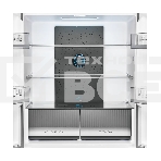 Холодильник Kuppersberg NFFD 186 BG черное стекло трехкамерный 303/172л морозилка сбоку, No Frost, Side by Side, фото6