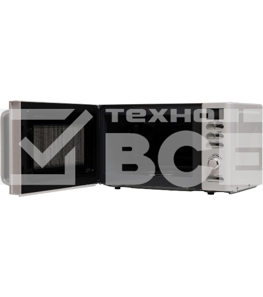 Микроволновая печь Oasis MW-80EW белый, 20 л, 800 Вт, переключатели - сенсор, поворотный механизм