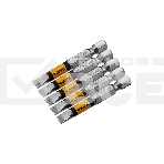 Набор бит Denzel SL7/32'x2', 5 шт., фото 1