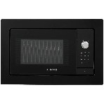 Встраиваемая микроволновая печь Bosch BEL653MB3 черный, 25 л, 800 Вт, переключатели - сенсор, поворотный механизм, фото 1