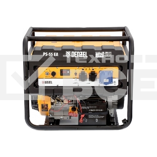 Электрогенератор бензиновый Denzel PS-55EA, 5.5 кВт, 85 дБ, 86 кг