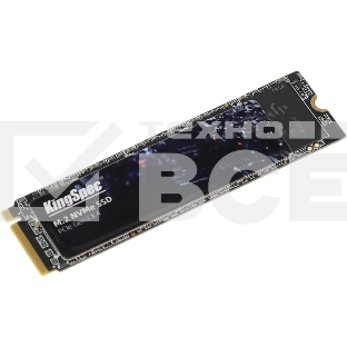 Накопитель SSD KingSpec NE-512, 512Gb, M.2 2280, PCIe 3.0 x4, NVMe, R/W 2400/1700