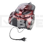 Пылесос Eurostek EVC-4514 красный, 500/2800 Вт, уборка сухая, пылесборник контейнер 3 л, фото2