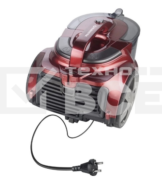 Пылесос Eurostek EVC-4514 красный, 500/2800 Вт, уборка сухая, пылесборник контейнер 3 л
