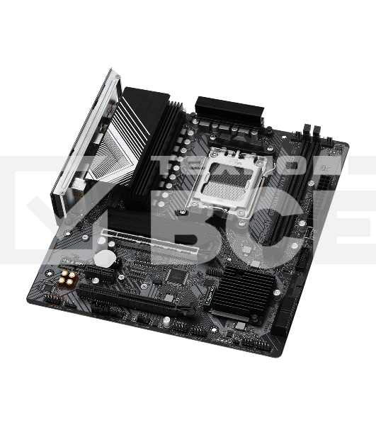 Материнская плата ASRock B650M-HDV/M.2, AM5, AMD B650, 2xDDR5, 4xSATA, 2xM.2, 1xPCIe 4.0 x16, 1xPCIe 4.0 x4, 1xPCIe 3.0 x1, 1xDP, 1xHDMI, 1x2.5Gb LAN, 1xUSB-C 5Gbps, 2xUSB-A 5Gbps, 4xUSB-A 2.0, 3x3.5 мм, 7.1, mATX