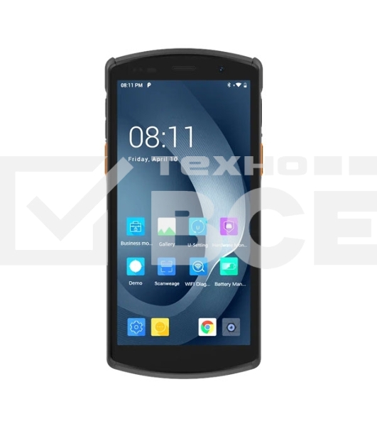 Терминал сбора данных UROVO DT50S (DT50S-13Q3USR4G6EU) 2D Imager Standard Range, Urovo SE2030W, 4Gb/64Gb, Android 13, USB, Bluetooth, WiFi, NFС, 4G LTE, GPS, SIM-карта, 3G LTE, 5.7