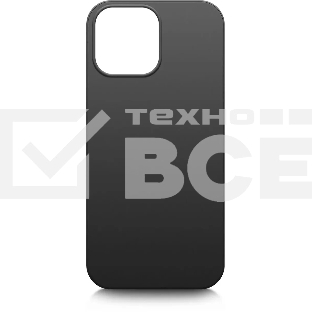 Чехол (клип-кейс) BoraSCO Silicone Case для Apple iPhone 13 Pro Max черный (матовый)