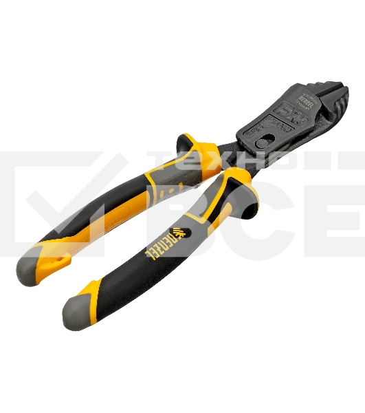 Бокорезы Denzel 215 мм, усиленные, трехкомпонентные рукоятки