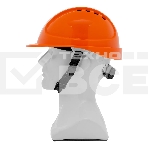 Каска защитная ударопрочная Denzel ABS/PC, плавная регулировка, модель 