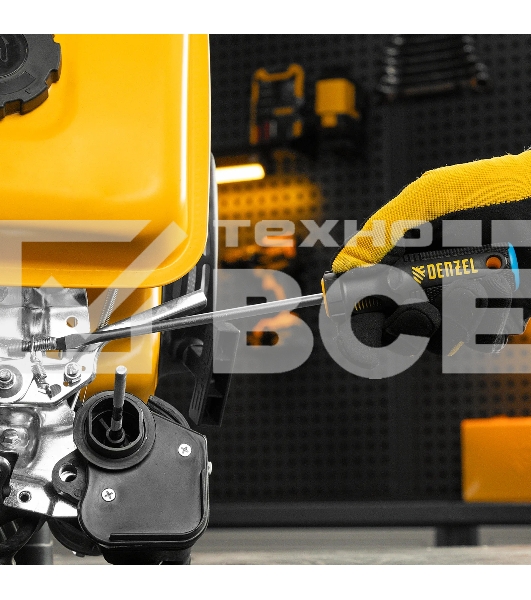 Отвертка Denzel SL6x150 мм, S2, 3к рукоятка