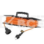 Удлинитель-шнур силовой Garden Series Denzel ПВС, 20 м, 1 розетка 3x1,5 мм, фото 1