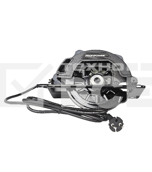Пила циркулярная ProfiPower ДП-185 (1200Вт, 5500об/мин, диск 185х20мм, пропил 42/60мм, 45°) E0265