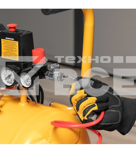 Компрессор воздушный Denzel DK1800/50,Х-PRO (58068) 1,8 кВт, 280л/мин, 50л