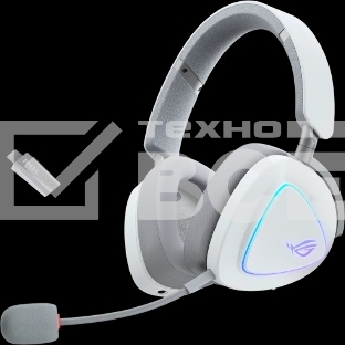 Гарнитура ASUS A701 ROG DELTA II WHT 318g 20 - 20000Hz 3,5мм 2.4GHz BT