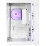 Корпус без блока питания PCCooler C3T700 ARGB WH, Midi-Tower, TG, 4x120мм ARGB, 1xUSB-A 3.0 + 1xUSB-A 2.0 + 1xUSB-C, ATX, mATX, mITX белый, фото6