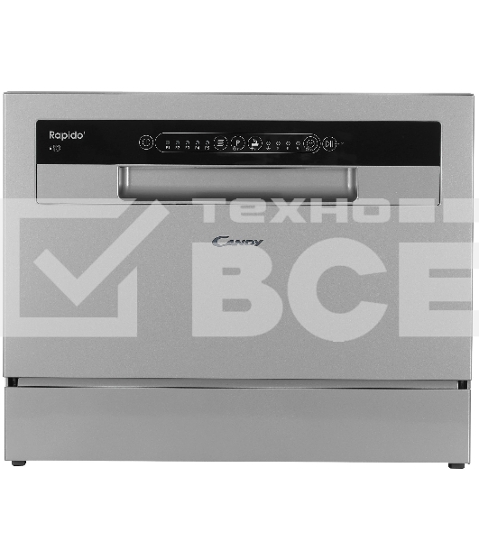 Посудомоечная машина CANDY CP 6F51LS-08 серебристый, 55 см, 6 компл., 51 дБ, класс A