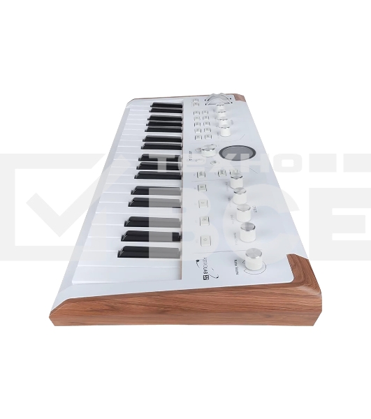 Сценическая клавиатура 230721 Arturia AstroLab 37 White Astrolab White 37 клавиш, полувзвешенная механика, 10 звуковых движков, вокодер, 10 кнопок пресетов, 4 макрорегулятора, MIDI-вход, USB-C и USB-A; аудио Bluetooth; WiFi, цвет белый