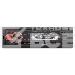 Автомагнитола AURA FIREBALL-203BT, 1 DIN, Bluetooth, USB Type-A, AUX, фото 1