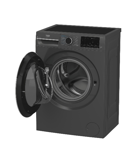 Стирально-сушильная машина Beko B3DFR57H22A антрацит, загрузка фронтальная 7.5кг, 1200 об/мин., класс: B