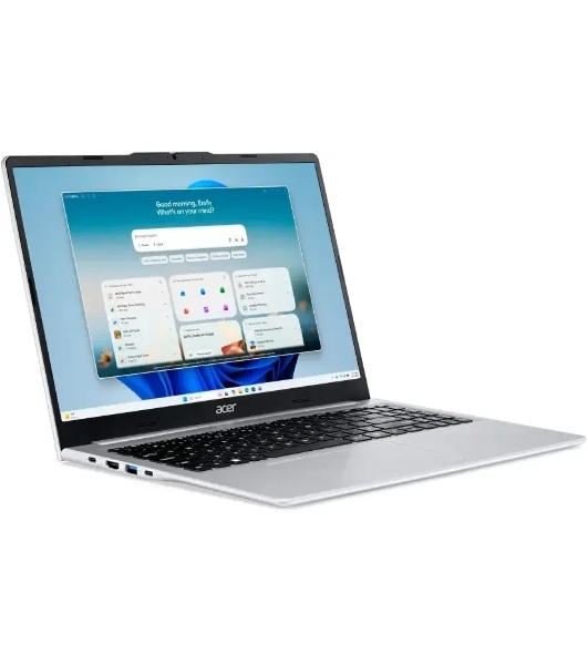 Ноутбук ACER Aspire Lite AL15-49P-R4JA/15.6'/IPS/AMD Ryzen 7 7730U/8192Mb/512Gb SSD/AMD Radeon Graphics/NoOS/серебристый/1.5kg