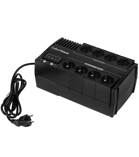 Источник бесперебойного питания CyberPower BS650E NEW/650 ВА/390 Вт/8 х CEE 7 (евророзетка)