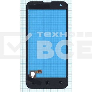 Сенсорное стекло (тачскрин) для Xiaomi Mi 2S, черное