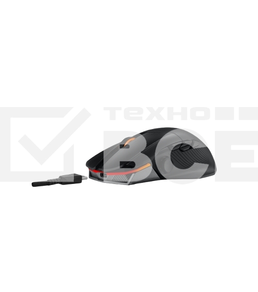 Мышь беспроводная/проводная ASUS P708 ROG CHAKRAM X ORIGIN черный, 36000 dpi, радиоканал, Bluetooth, USB, кнопки - 11