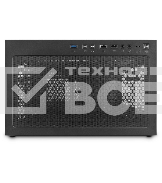 Компьютерный корпус 1STPLAYER FIREBASE X3-M Black, mATX, TG, 4x120мм LED fans inc.