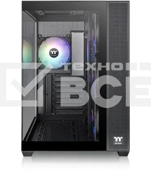 Корпус Thermaltake View 380 TG ARGB черный без БП ATX 6x120mm 2x140mm 1x200mm 2xUSB3.0 audio bott PSU