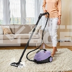 Пароочиститель напольный Kitfort КТ-9185 2000Вт черный/сиреневый, фото6