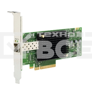 Сетевой адаптер Emulex LPe31000-M6 Gen 6 (16GFC), 1-port, 16Gb/s, PCIe Gen3, Upgradable to 32GFC