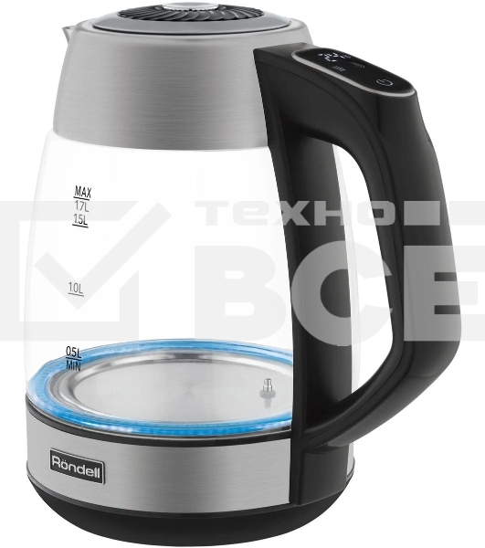 Чайник электрический Rondell RDE-1004, 1.7л, 2200Вт