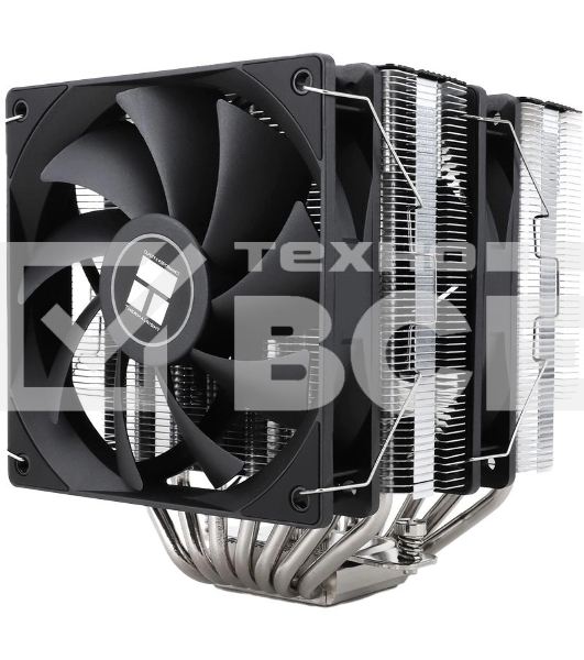 Устройство охлаждения(кулер) Thermalright Phantom Spirit 120 Soc-AM5/AM4/1151/1200/1700 черный 4-pin 25.6dB Al+Cu 535gr Ret (PS120)